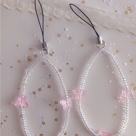 Butterfly phone strap - Picture 3 of 7